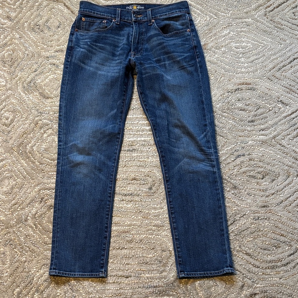 Lucky Brand Men's Indigo Slim Straight Jeans